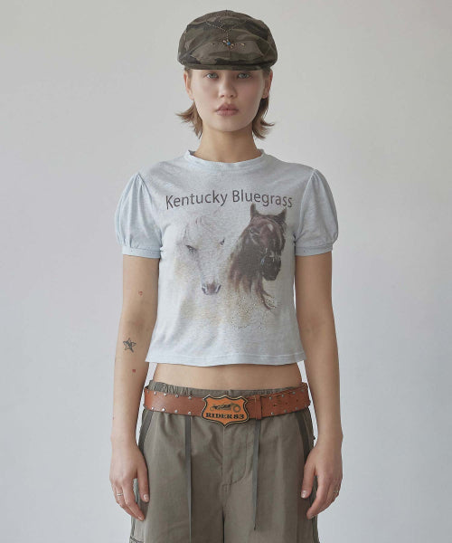 KENTUCKY STUD BABY TEE BABY - 3 COLORS BABY BLUE