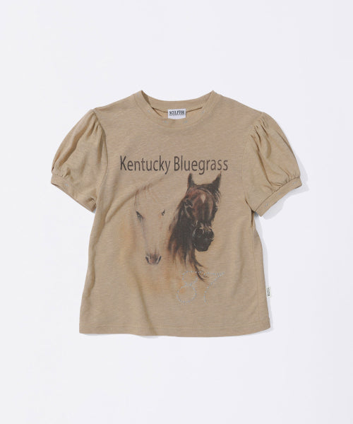 KENTUCKY STUD BABY TEE BABY - 3 COLORS BEIGE