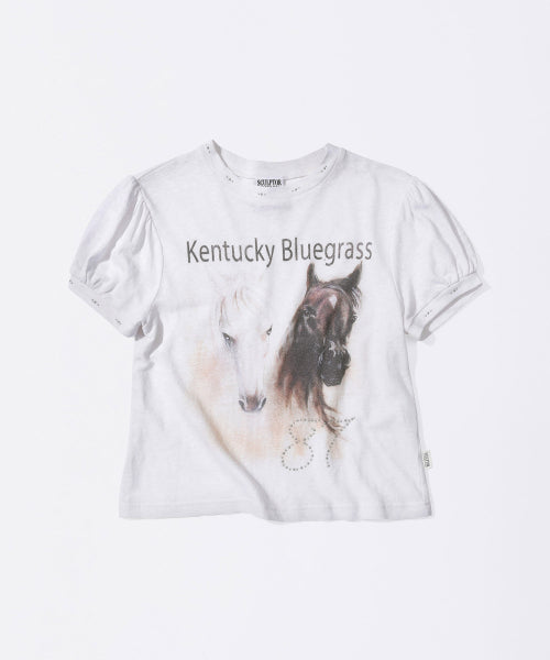 KENTUCKY STUD BABY TEE BABY - 3 COLORS CREAM
