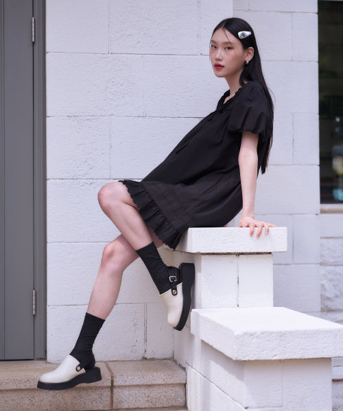 PLATFORM STRAP IVORY