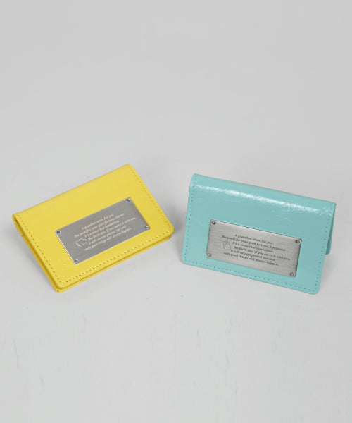 보네르 탄생석 각인 명함 카드지갑-3COLOR - 5 COLORS MINT