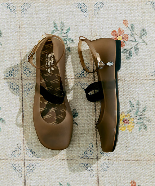 GLAIR BANDING FLATS - 6 COLORS BROWN