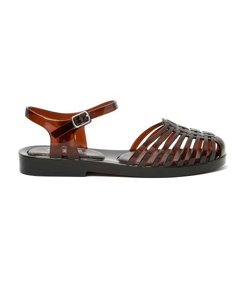 GLAIR STRAPPY SANDALS - 12 COLORS BLACK