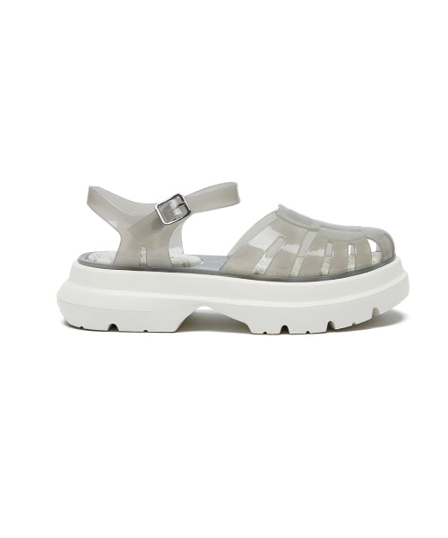 GLAIR PLATFORM FISHERMAN SANDALS - 8 COLORS BLACK