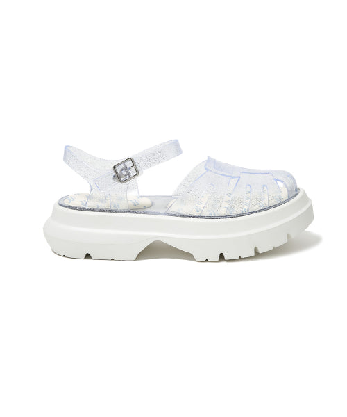GLAIR PLATFORM FISHERMAN SANDALS - 8 COLORS BLACK