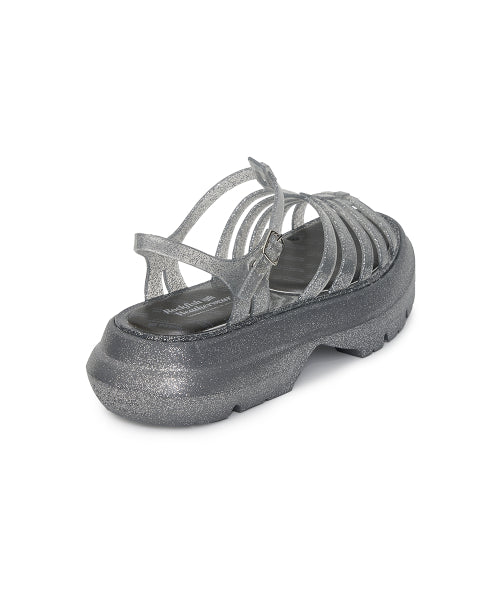 GLAIR PLATFORM SANDALS - 7 COLORS BLACK