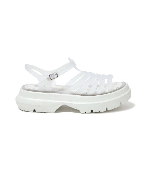 GLAIR PLATFORM SANDALS - 7 COLORS BLACK