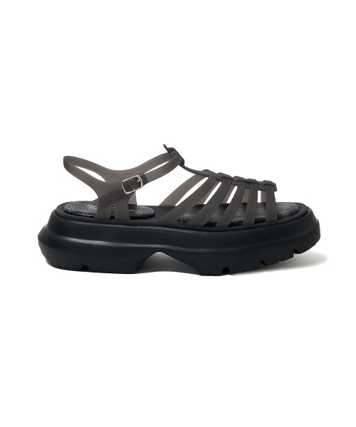 GLAIR PLATFORM SANDALS - 7 COLORS BLACK