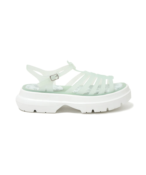 GLAIR PLATFORM SANDALS - 7 COLORS BLACK
