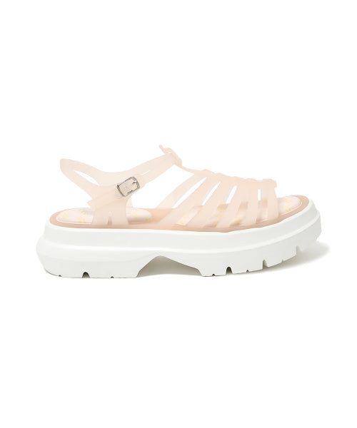 GLAIR PLATFORM SANDALS - 7 COLORS BLACK