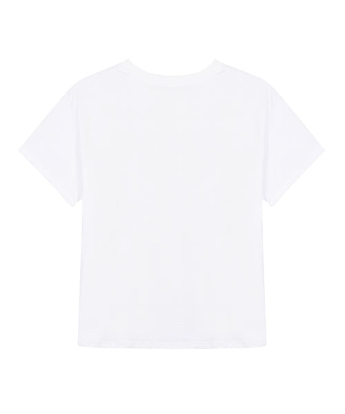 BIG ROSE SLEEVE TOP #徐睿知同款! - 5 COLORS WHITE