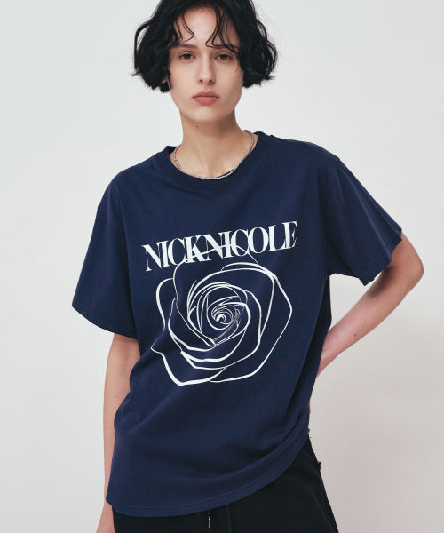 BIG ROSE SLEEVE TOP #徐睿知同款! - 5 COLORS WHITE