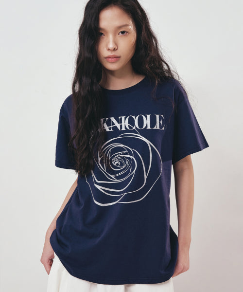 BIG ROSE SLEEVE TOP #徐睿知同款! - 5 COLORS WHITE