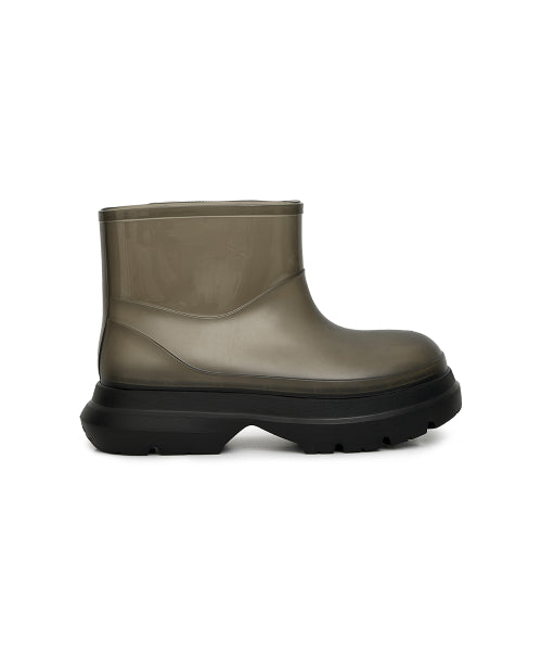 GLAIR PLATFORM SHORT BOOTS - 4 COLORS BLACK