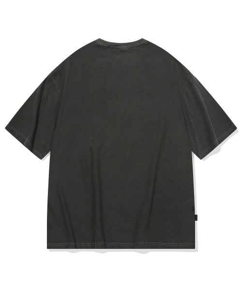 PIGMENT SHORT SLEEVE TEE - 6 COLORS SMOKE BLACK