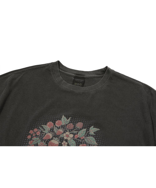 PIGMENT SHORT SLEEVE TEE - 6 COLORS SMOKE BLACK