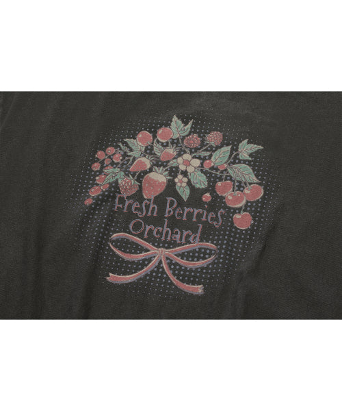 PIGMENT SHORT SLEEVE TEE - 6 COLORS SMOKE BLACK