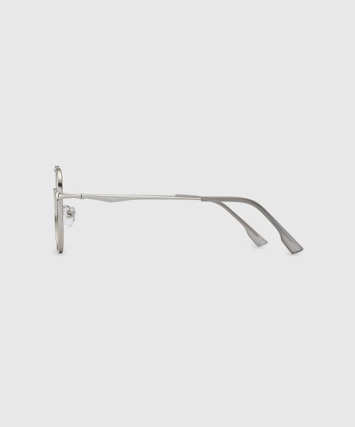 SOL SUNGLASSES - 3 COLORS MATTE SILVER