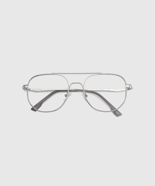 SOL SUNGLASSES - 3 COLORS MATTE SILVER