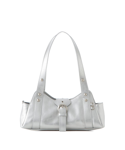 NOZIA SHOULDER BAG - 5 COLORS SILVER