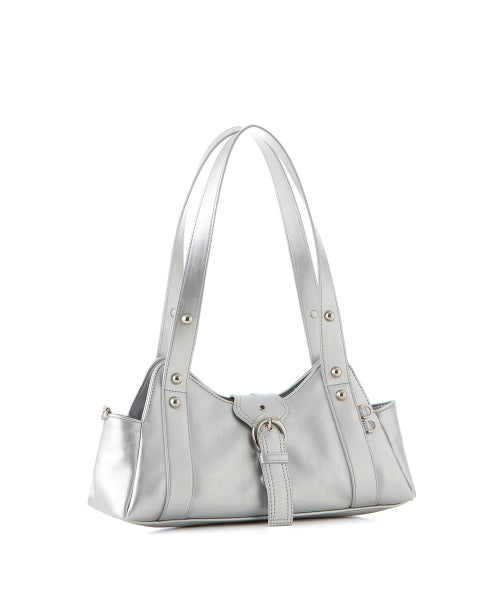 NOZIA SHOULDER BAG - 5 COLORS SILVER