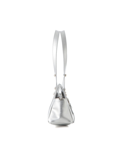 NOZIA SHOULDER BAG - 5 COLORS SILVER