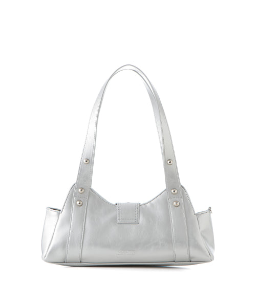 NOZIA SHOULDER BAG - 5 COLORS SILVER