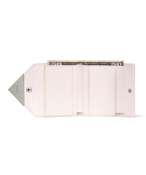 CRINKLE TRIANGLE DOCO WALLET BLOSSOM AS SHOWN
