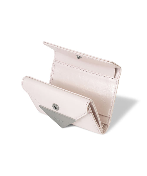 CRINKLE TRIANGLE DOCO WALLET BLOSSOM AS SHOWN