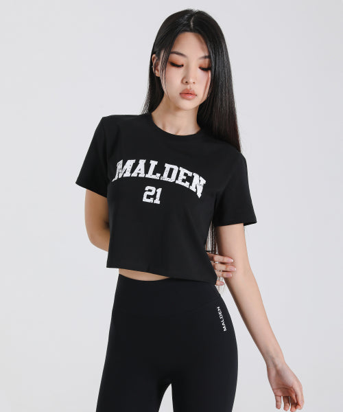 WOMEN CRACK SHORT SLEEVE - 2 COLORS BLACK