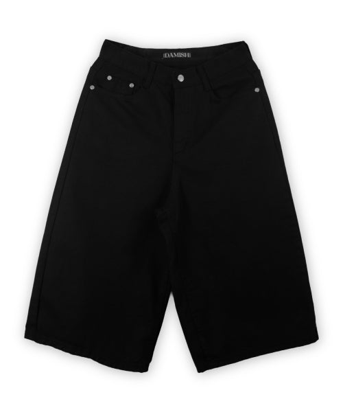 POCKET LOGO SHORTS - 2 COLORS BLACK