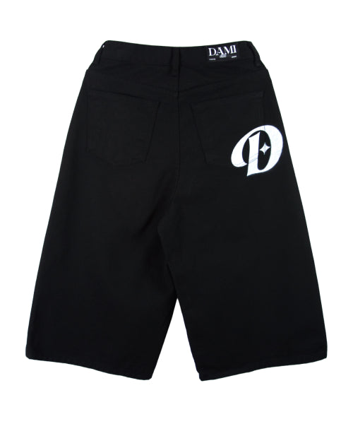 POCKET LOGO SHORTS - 2 COLORS BLACK