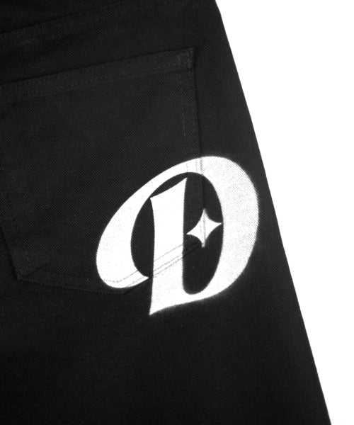 POCKET LOGO SHORTS - 2 COLORS BLACK