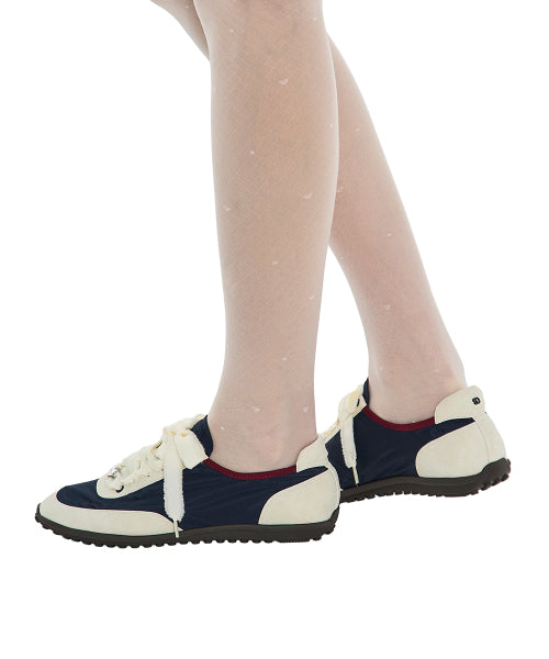 SOPHIE FLAT SNEAKERS - 3 COLORS BLACK