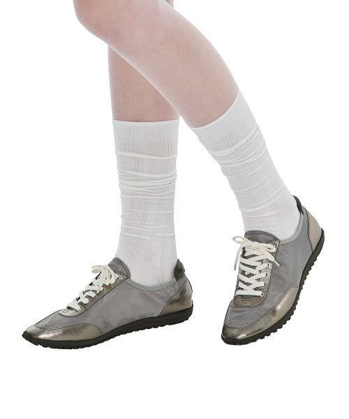 SOPHIE FLAT SNEAKERS - 3 COLORS BLACK