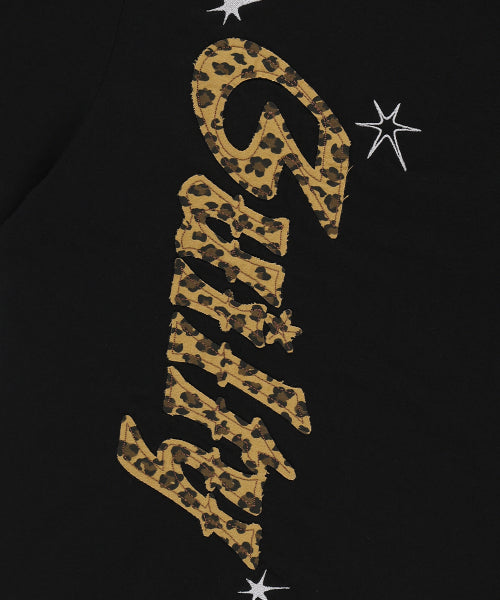 GUILTY APPLIQUE TEE - 2 COLORS BLACK