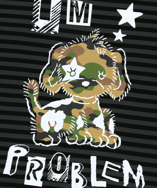 PROBLEM DOG TEE - 2 COLORS BLACK