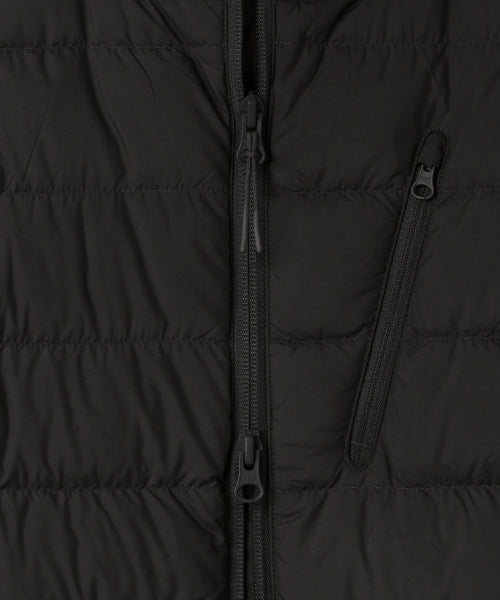 WOMENS HOODED LIGHT DOWN JACKET #韓韶禧同款! - 6 COLORS BLACK