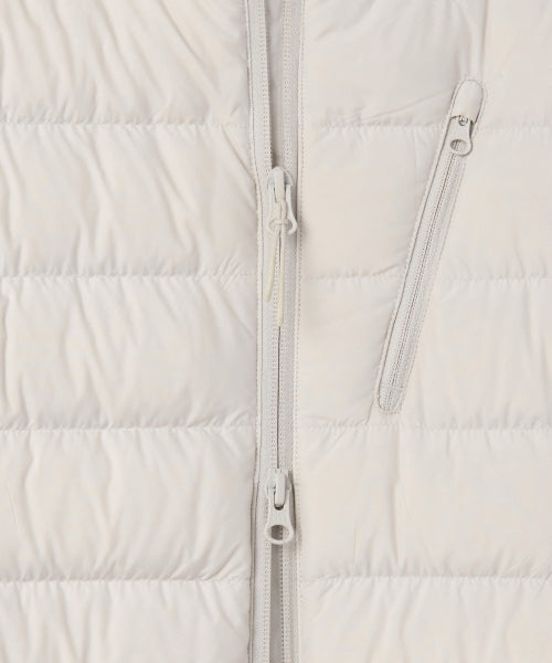 WOMENS HOODED LIGHT DOWN JACKET #韓韶禧同款! - 6 COLORS WHITE