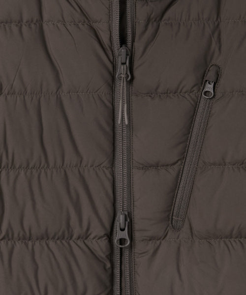 WOMENS HOODED LIGHT DOWN JACKET #韓韶禧同款! - 6 COLORS BROWN