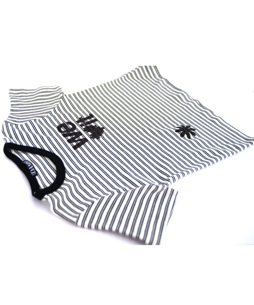 LOVE STRIPE T-SHIRT - 3 COLORS BLACK
