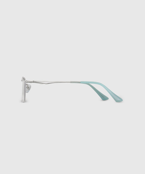 TIAGO SUNGLASSES MATTE SILVER
