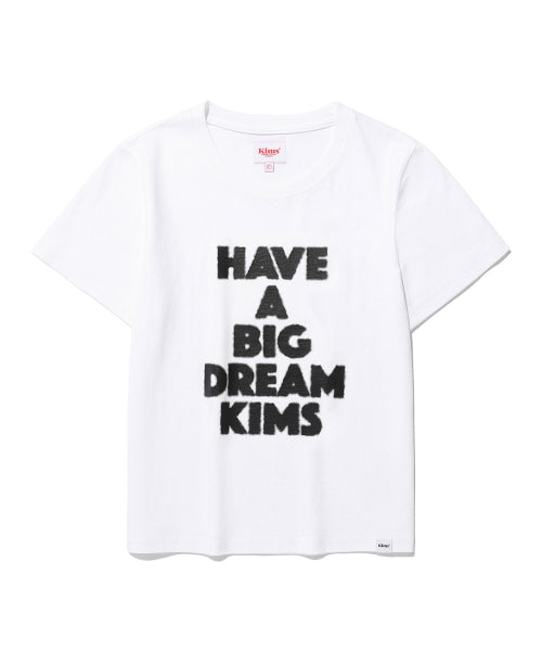 BIG DREAM TEE WHITE - 2 COLORS BLACK