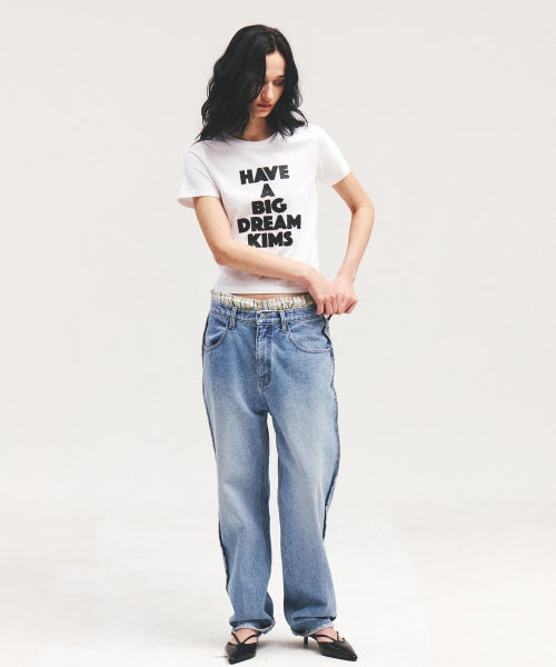 BIG DREAM TEE WHITE - 2 COLORS BLACK
