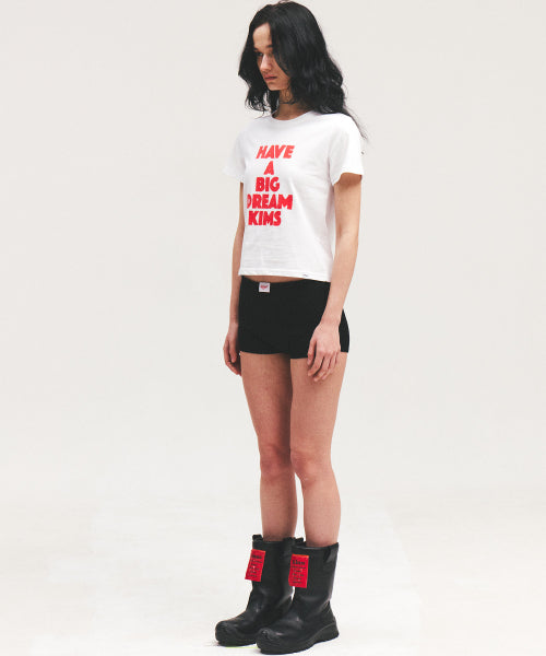 BIG DREAM TEE WHITE - 2 COLORS RED