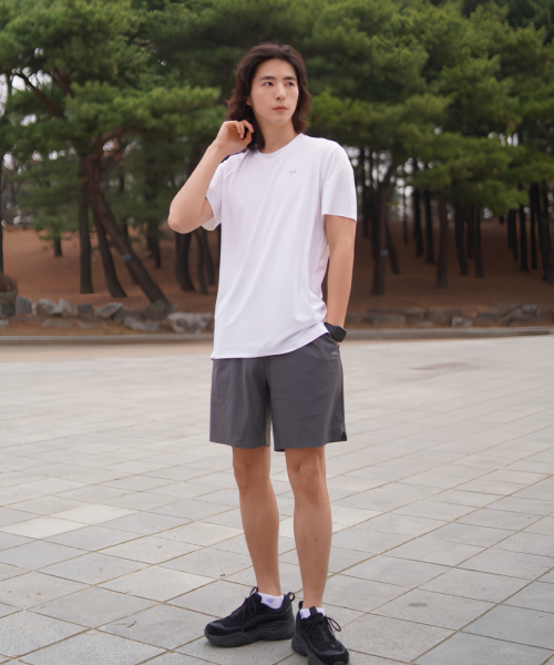 AIR BREEZE RUNNING TRAINING SHORTS - 2 COLORS BLACK