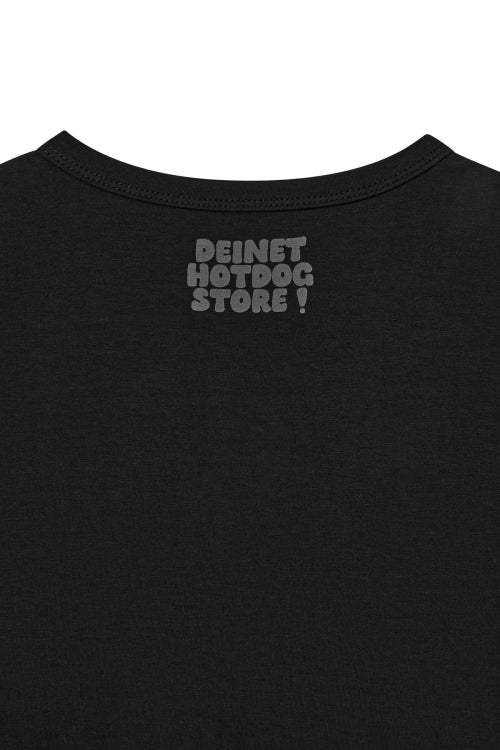 DEINET HOT DOG GRAPHICS T SHIRTS - 3 COLORS BLACK