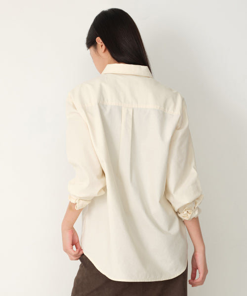 WOMENS RELAXED OXFORD SHIRT #韓韶禧同款! - 5 COLORS AS SHOWN