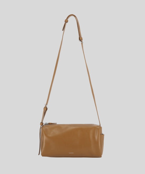 POUND SQUARE TOTE CROSSBODY BAG - 5 COLORS BLACK