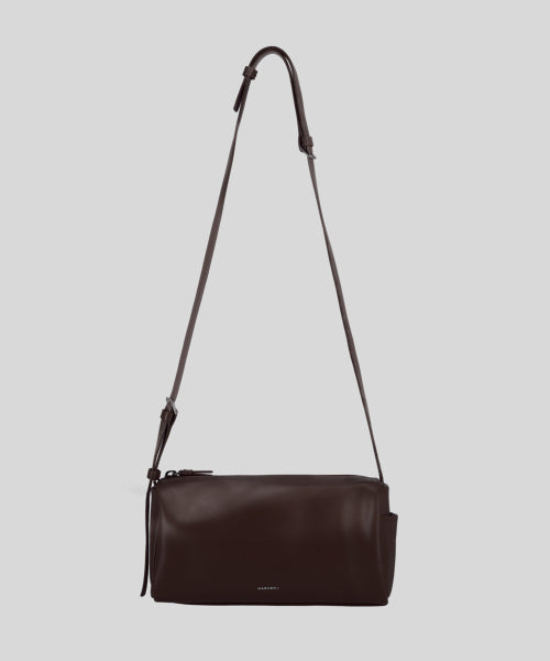 POUND SQUARE TOTE CROSSBODY BAG - 5 COLORS BLACK